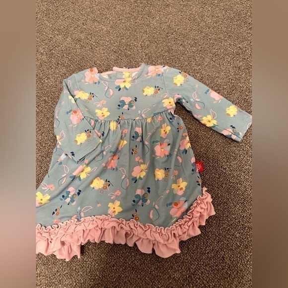 Magnetic Me Toddler Girls Dress Soft Modal Clothing Outfit Notting Hill Print - Picture 8 of 8